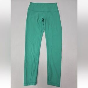 FLEO El Toro Janus Peacock Green 25" Leggings Size M Womens